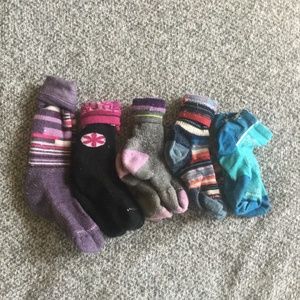 Girls wool socks